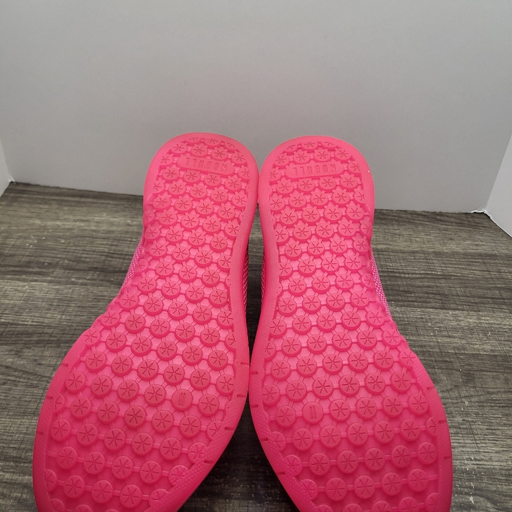 NOBULL Outwork Neon Pink Womens Size 9 Sneakers Cross Training Weightlifting - Picture 7 of 10